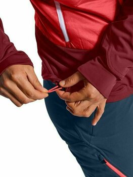 Jachetă schi Ortovox Swisswool Piz Palü W Coral fierbinte M Jachetă schi - 5