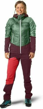 Jachetă schi Ortovox Swisswool Piz Palü W Coral fierbinte M Jachetă schi - 8