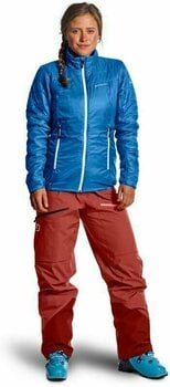 Ski Jacket Ortovox Swisswool Piz Bial W Coral L - 3