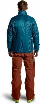 Veste de ski Ortovox Swisswool Piz Boval M Clay Orange M Veste de ski - 4