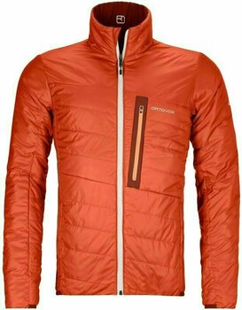 Ski-jas Ortovox Swisswool Piz Boval M Clay Orange M Ski-jas - 5