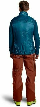 Outdoor Vest Ortovox Swisswool Piz Cartas M Petrol Blue S Outdoor Vest - 4