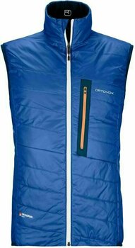 Outdoorvest Ortovox Swisswool Piz Cartas M Petrol Blue S Outdoorvest - 5