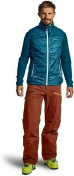 Vestă Ortovox Swisswool Piz Cartas M Petrol Blue M Vestă - 3