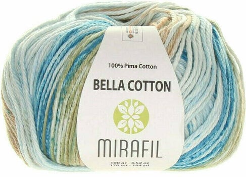Fire de tricotat Mirafil Bella Cotton Turbo 517 Autumn - 3