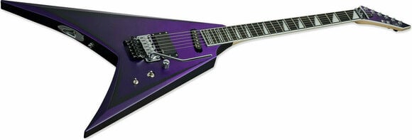 Guitarra eléctrica ESP E-II Alexi Ripped Purple Fade Satin - 3