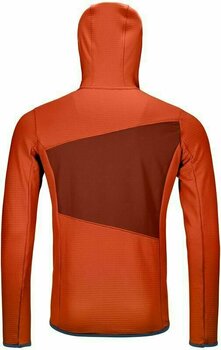 Hanorace Ortovox Fleece Grid M Desert Orange M Hanorace - 2