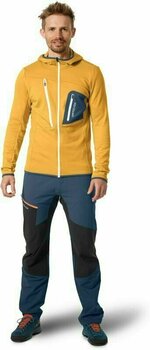 Hanorace Ortovox Fleece Grid M Desert Orange M Hanorace - 3