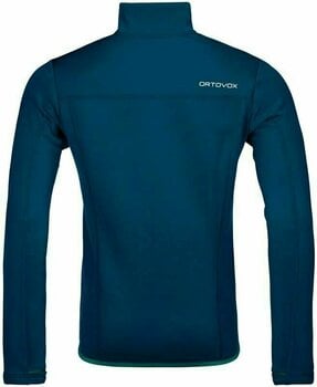 Outdoor Jacket Ortovox Fleece M Petrol Blue L Outdoor Jacket - 2
