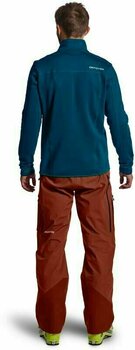 Outdoorjas Ortovox Fleece M Outdoorjas Petrol Blue XL - 5