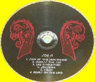 Δίσκος LP Leaves Eyes - Sign Of The Dragon Head (Exclusive To Plastic Head) (Yellow Coloured) (LP) - 2
