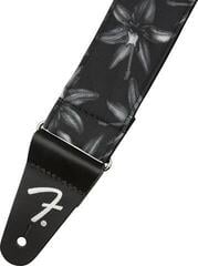Gitaarriem Fender 2'' Hawaiian Strap Black Floral Gitaarriem Black - 1