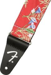 Tracolla Tessuto Fender 2'' Hawaiian Strap Red Floral Tracolla Tessuto Red - 1