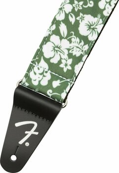 Textile guitar strap Fender 2'' Hawaiian Strap Green Floral - 2