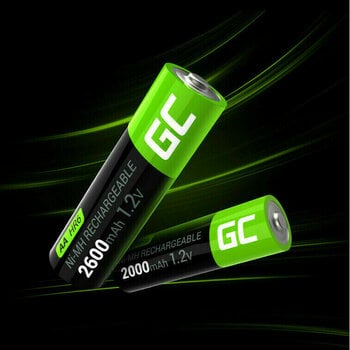 AA Pile Green Cell AA HR6 Batteries 2600mAh 2 - 3