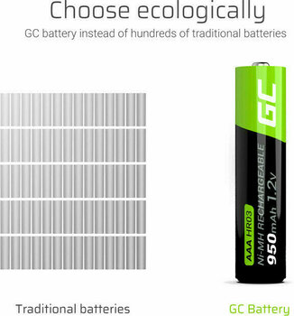 AAA Baterii Green Cell GR07 2x AAA HR03 2 AAA Baterii - 8