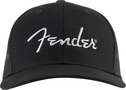 Cap Fender Cap Silver Logo Black - 2