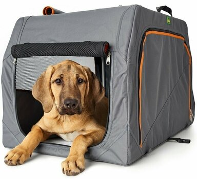 Přenosná bouda / Skládací bouda pro psa Hunter Foldable Dog Box Alu-Frame 61x45,5x43 cm - 4