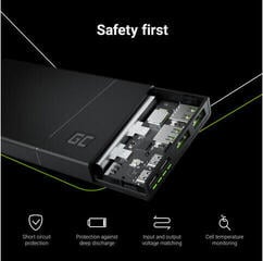 Külső akkumulátor Green Cell PBGC02S PowerPlay10 10000mAh Külső akkumulátor - 4