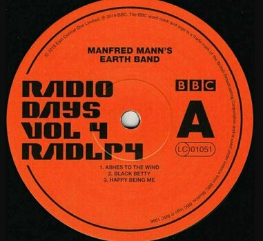 Vinyl Record Manfred Mann's Earth Band - Radio Days Vol. 4 - Live At The BBC 70-73 (3 LP) - 2