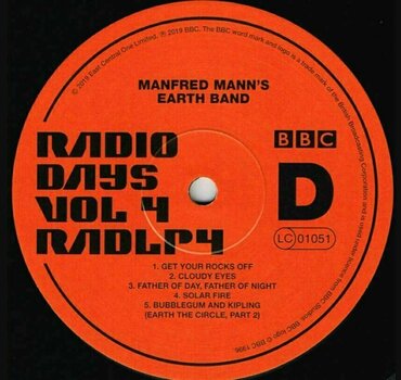 Vinyl Record Manfred Mann's Earth Band - Radio Days Vol. 4 - Live At The BBC 70-73 (3 LP) - 5