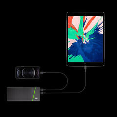 Cabo USB Green Cell KABGC18 PowerStream USB-A - Lightning 200cm 200 cm Cabo USB - 6