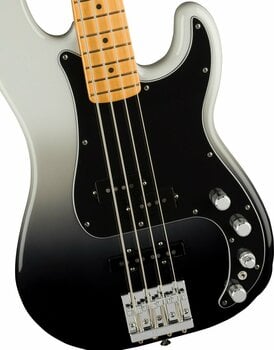 Elektrická basgitara Fender Player Plus Precision Bass MN Silver Smoke - 4