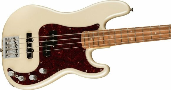 E-Bass Fender Player Plus Precision Bass PF Olympic Pearl - 3
