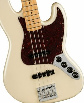 Elektrická baskytara Fender Player Plus Jazz Bass MN Olympic Pearl - 4