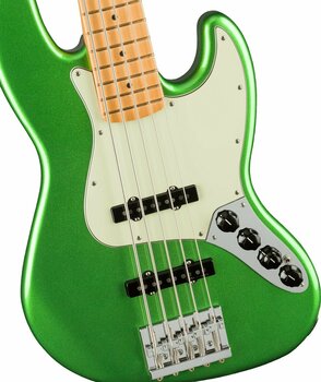 5-strunná baskytara Fender Player Plus Jazz Bass V MN Cosmic Jade - 3