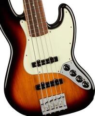 5-струнна бас китара Fender Player Plus Jazz Bass V PF 3-Tone Sunburst 5-струнна бас китара - 3