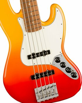 5-saitiger E-Bass, 5-Saiter E-Bass Fender Player Plus Jazz Bass V PF Tequila Sunrise - 4