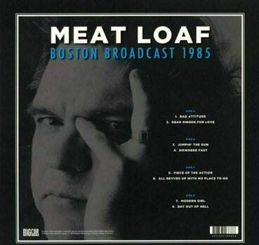 Vinylskiva Meat Loaf - Boston Broadcast 1985 (Red Vinyl) (2 LP) - 5