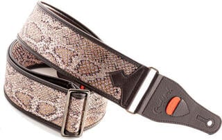 Kytarový pás RightOnStraps Glitter Snake Kytarový pás Snakeskin - 1