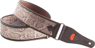 Kytarový pás RightOnStraps Glitter Snake Kytarový pás Snakeskin - 2
