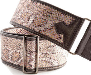 Kytarový pás RightOnStraps Glitter Snake Kytarový pás Snakeskin - 4