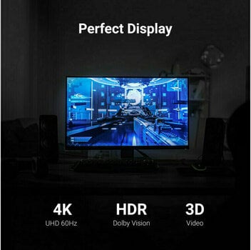 Cablu video Green Cell HDGC02 StreamPlay HDMI - HDMI 3 m Cablu video - 2