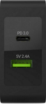 Adaptér do síte Green Cell CHAR10 Charger USB-C 45W PD - 4