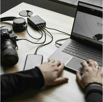 AC Adapter Green Cell CHARGC01 Power Source 75W 4-port charger USB-C 75.0 AC Adapter - 2