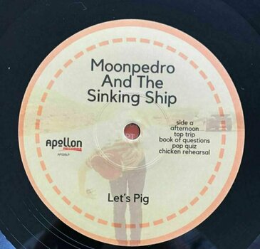 Vinyl Record Moonpedro & The Sinking Ship - Let's Pig (LP) - 2