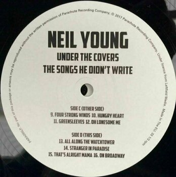 Vinyl Record Neil Young - Under The Covers (2 LP) - 3