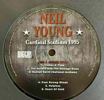 Δίσκος LP Neil Young - Cardinal Stadium 1995 (2 LP) - 5