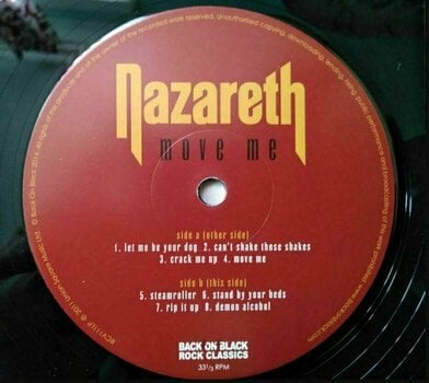 Disque vinyle Nazareth - Move Me (2 LP) - 3