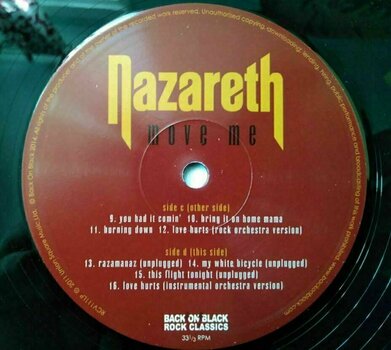 Disque vinyle Nazareth - Move Me (2 LP) - 5