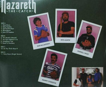 Disque vinyle Nazareth - The Catch (2 LP) - 2