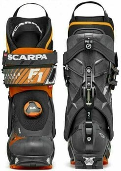 Botas de esquí de travesía Scarpa F1 LT 100 Carbon/Orange 29,0 Botas de esquí de travesía - 5