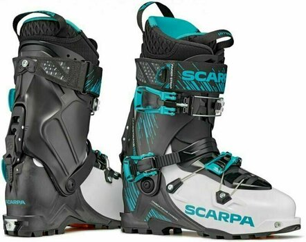 Botas de esqui de montanha Scarpa RS 125 White/Black/Azure 26,5 - 4