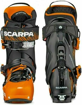Scarponi sci alpinismo Scarpa Maestrale 110 Black/Orange 26,5 - 5