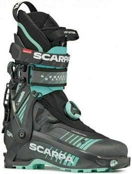 Botas de esqui de montanha Scarpa F1 LT 100 Carbon/Aqua 23,0 - 2
