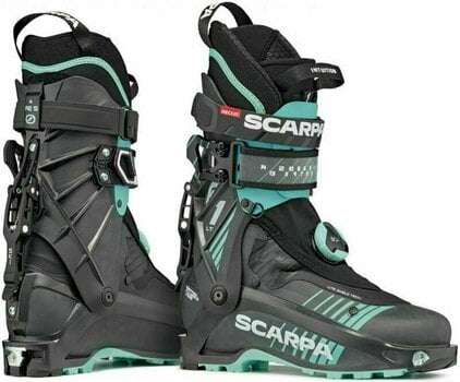 Botas de esqui de montanha Scarpa F1 LT 100 Carbon/Aqua 23,0 - 4